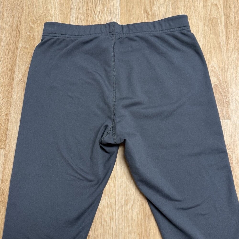 NIKE PRO LEGGINGS FLEECE LINED GRAY SIZE S FIT DRY ELASTIC WAIST WARM ATHLETIC - Picture 4 of 14
